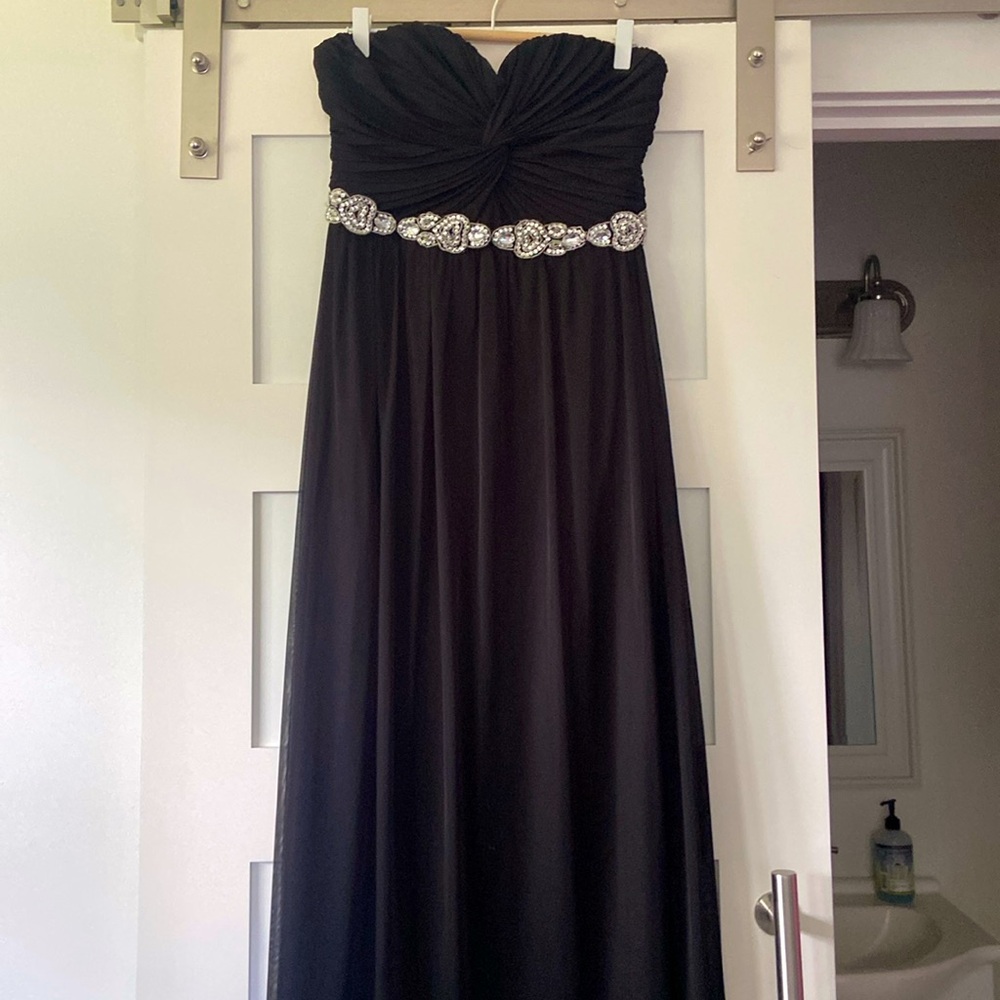 Black formal dress